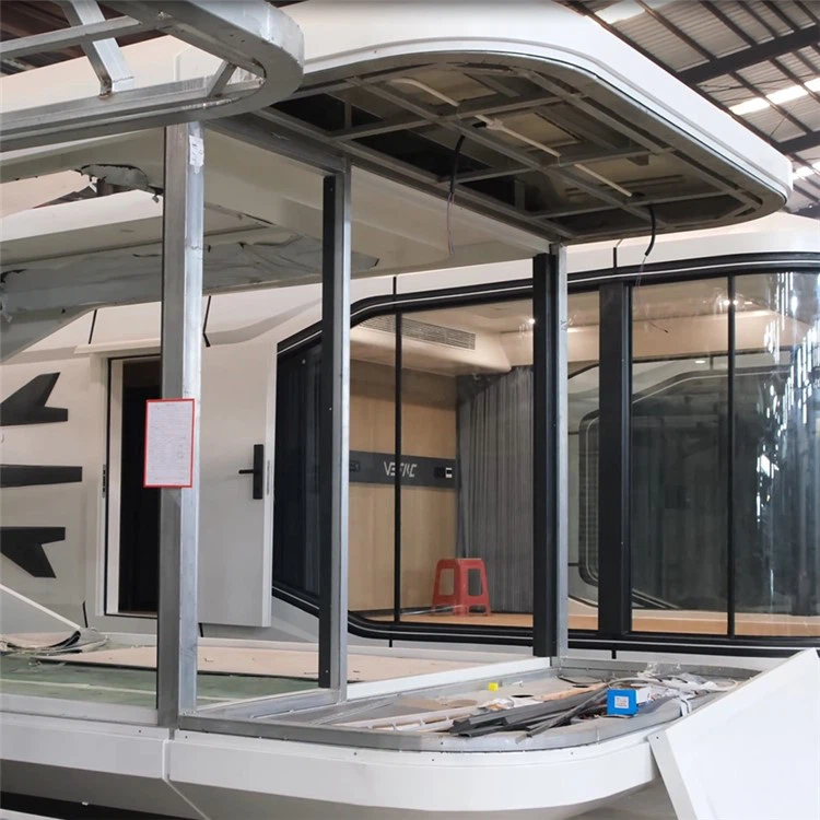 luxury waterproof modular capsule glamping small house 2